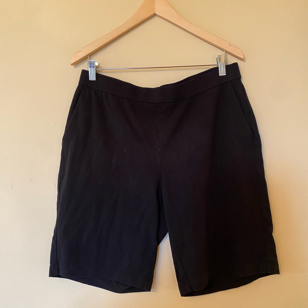 Eileen Fisher Black Shorts